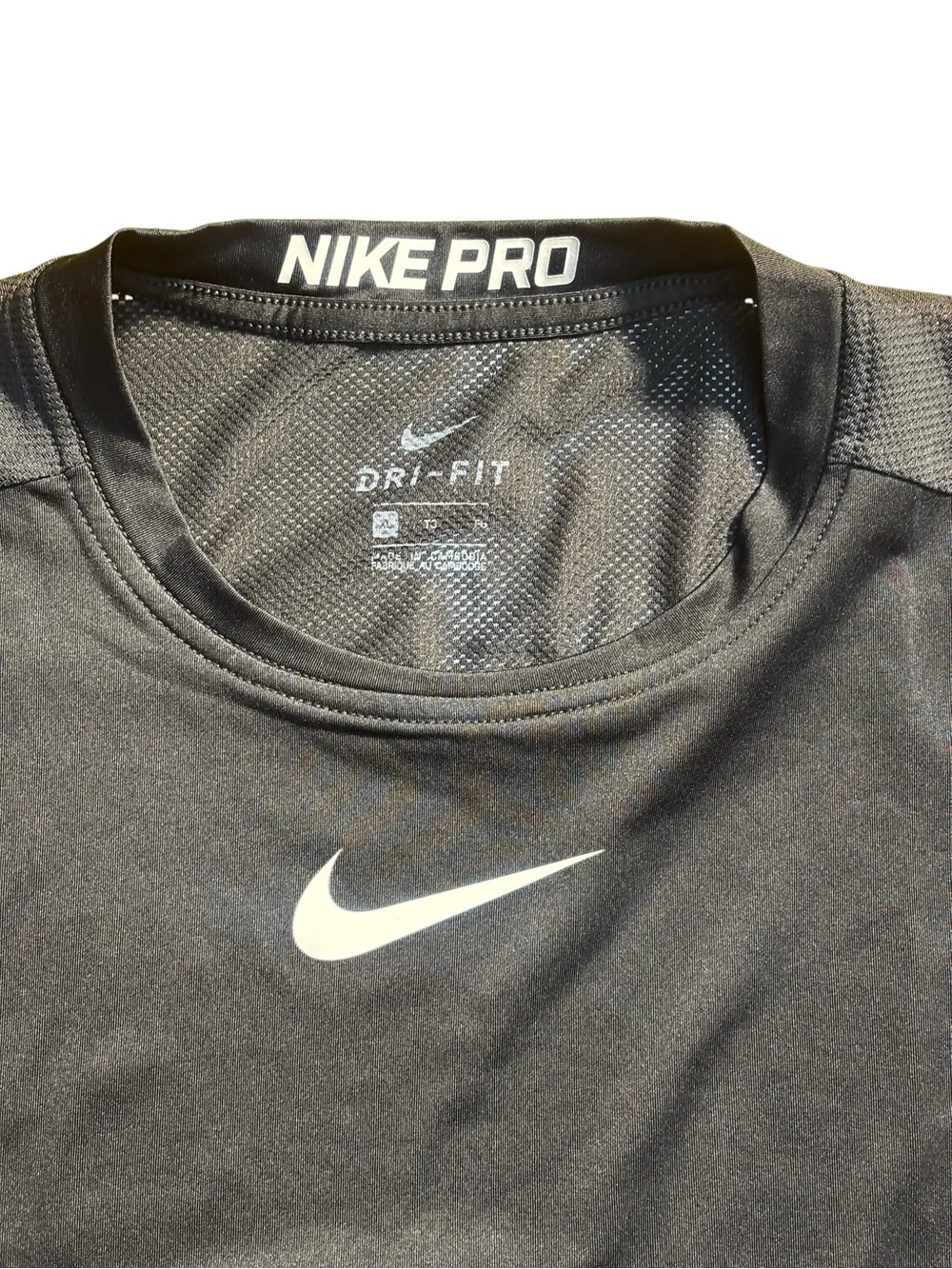 Nike Men’s Sleeveless Training Tank - Navy with Light Blue Swoosh